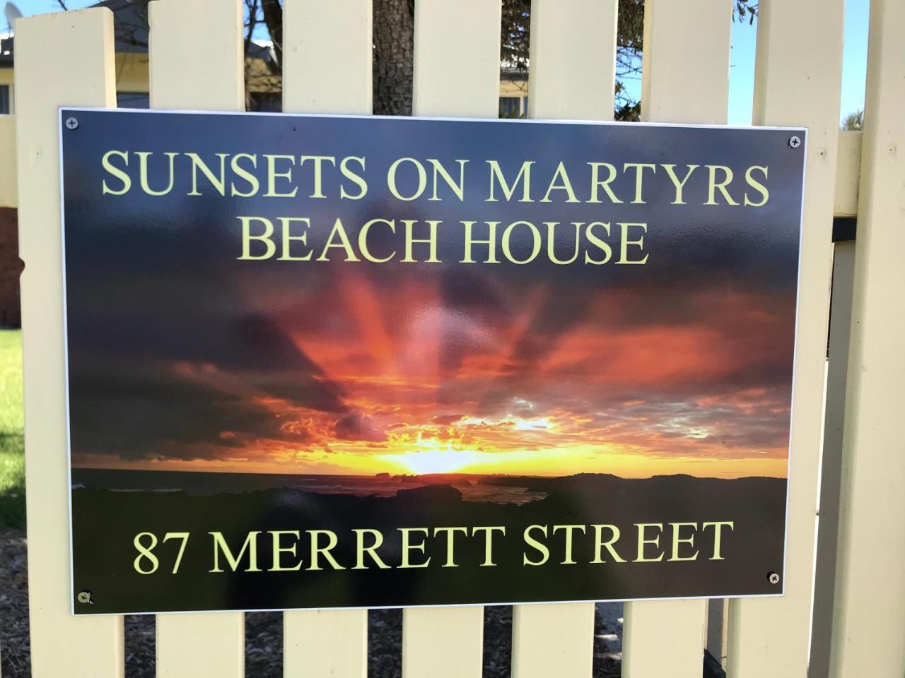 Sunsets On Martyrs Coastal Luxury Beach House Peterborough Eksteriør billede